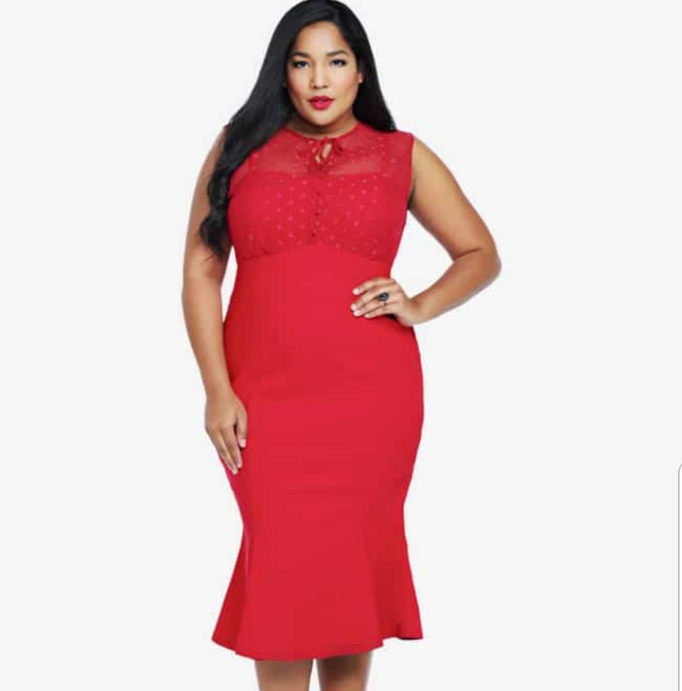 Torrid retro swing dress